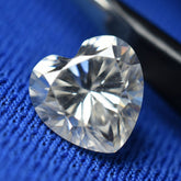 Heart Cut Moissanite 4.56 Carat  VVS1 D Color 11 mm CERTIFIED Loose Gemstone